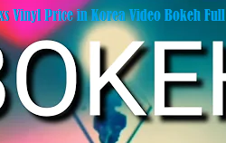Nxxxxs Vinyl Price in Korea Video Bokeh Full