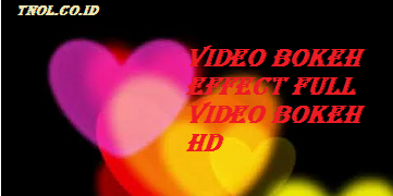 Video Bokeh Effect Full Video Bokeh HD