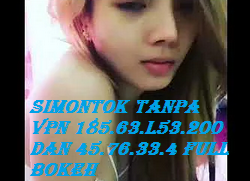 Simontok Tanpa Vpn 185.63.l53.200 Dan 45.76.33.4 Full Bokeh