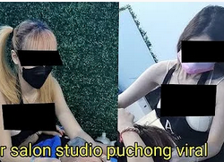 Link Video Aj Hair Studio Puchong viral Di Tiktok