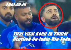 Viral Virat Kohli In Twitter Reaction On India Win Today