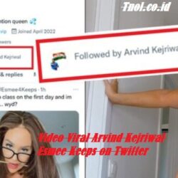 Video Viral Arvind Kejriwal Esmee Keeps on Twitter