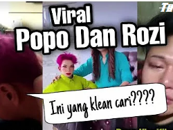 Video Popo Dan Rozi Viral Twitter