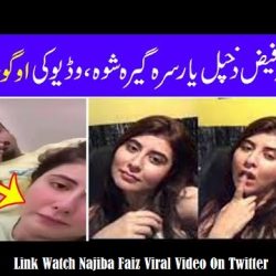 Link Watch Najiba Faiz Viral Video On Twitter